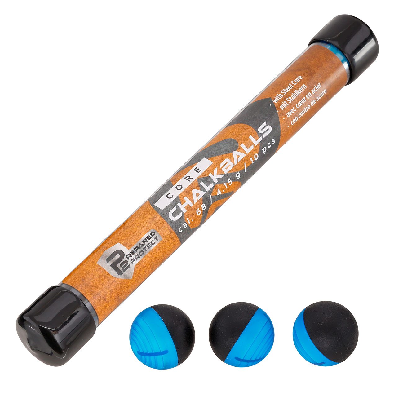 P2P Core Defense Kreidekugeln Kal. .68 10 Stck