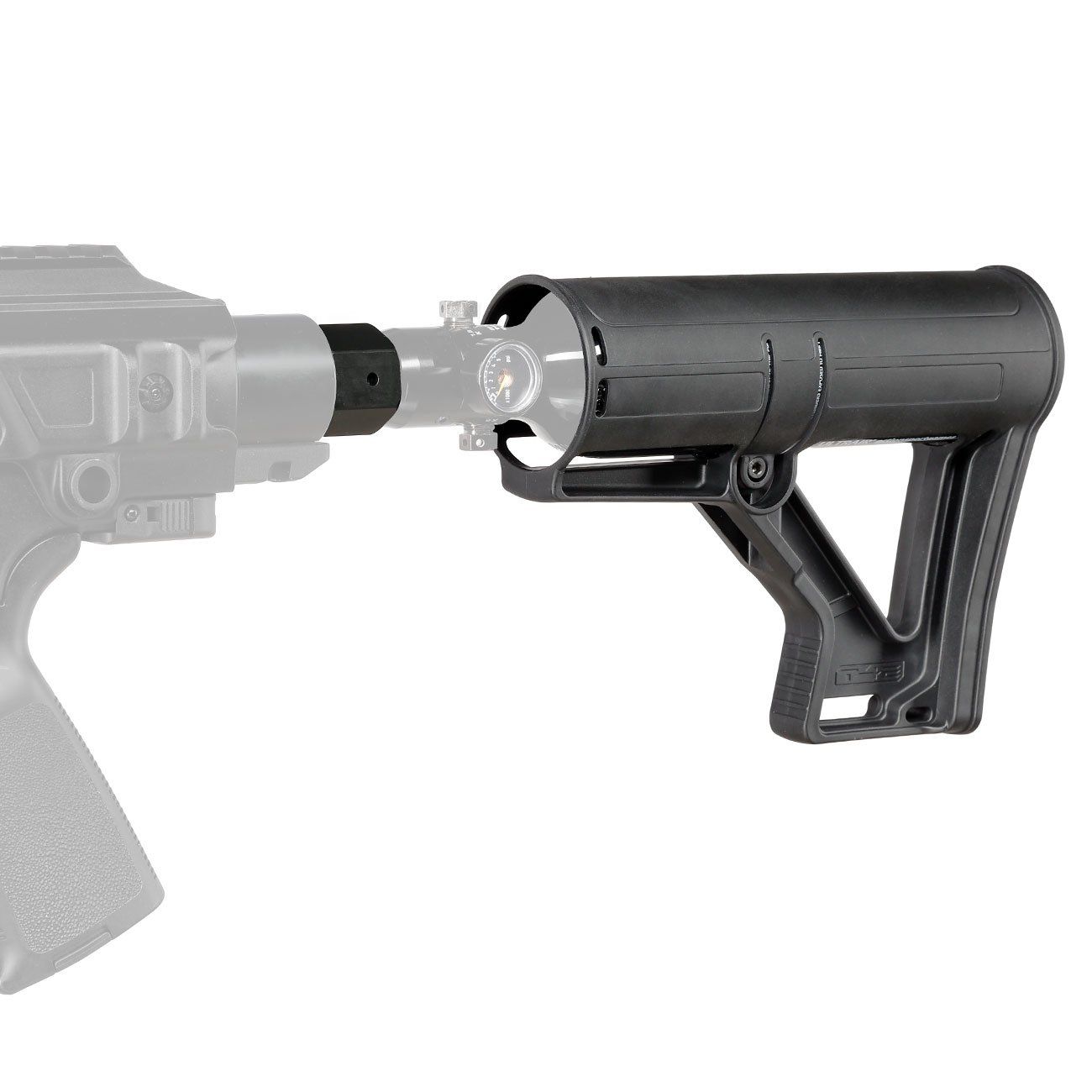 T4E HPA Adapter fr CO2 RAM Gewehr TC 68 Kal. .68 schwarz Bild 5