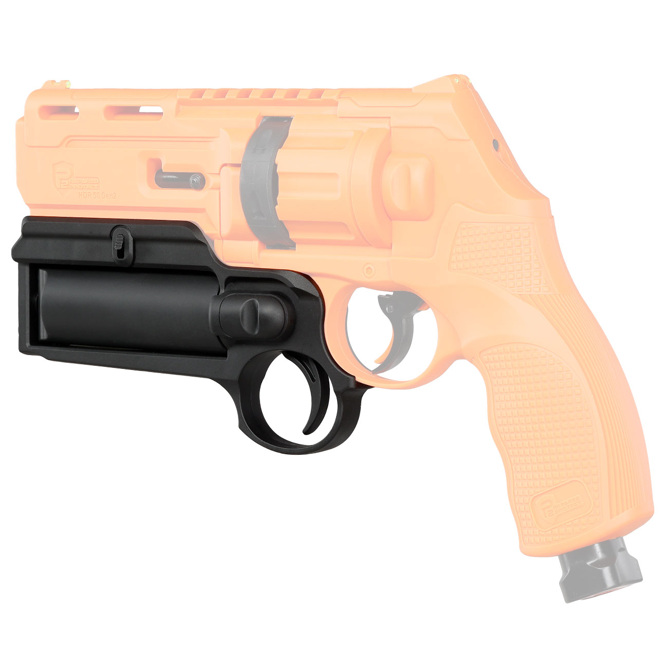 P2P HDR 50 / TR 50 Launcher fr Walther PDP / PGS-Kartuschen schwarz Bild 2