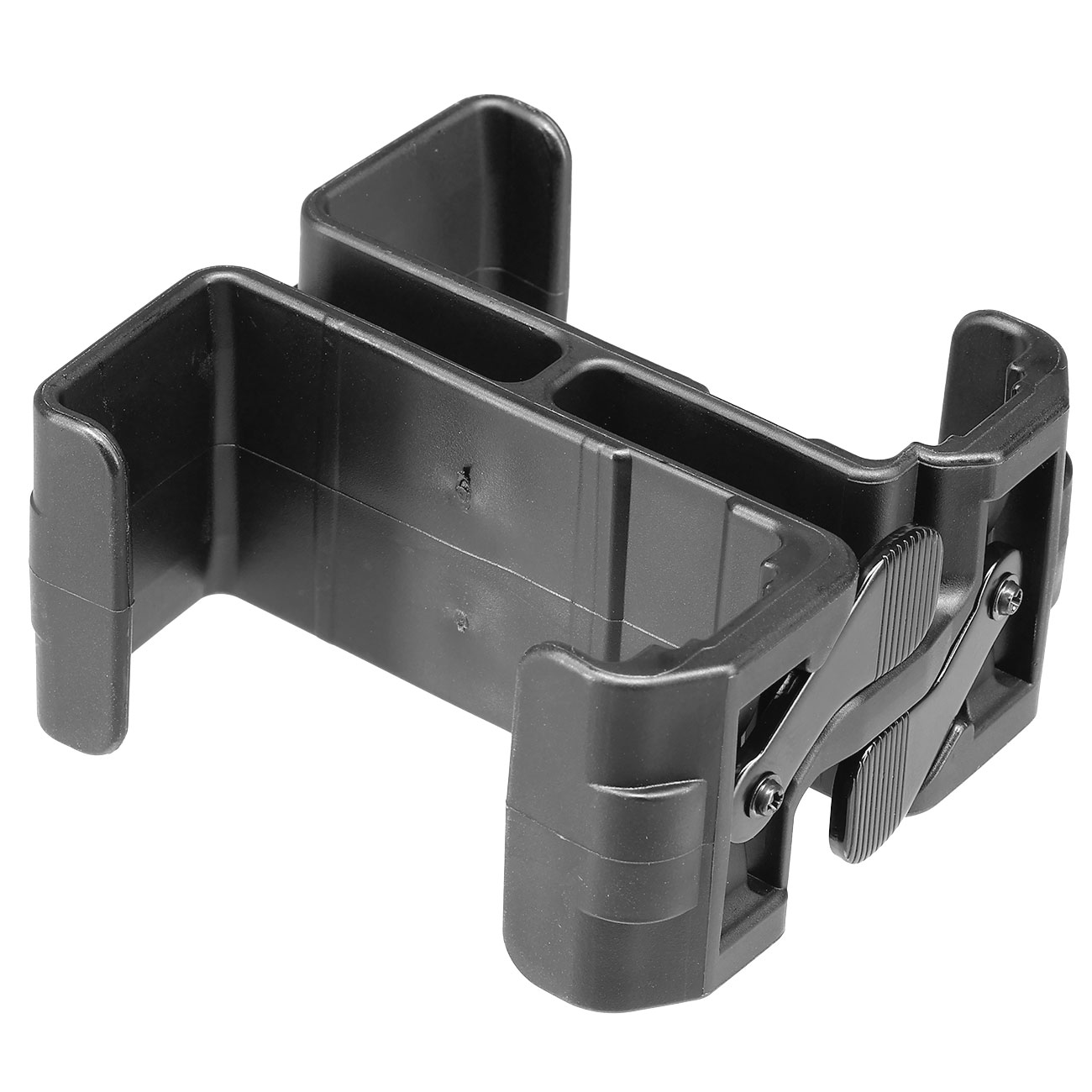 T4E TC 68 / P2P HDC 68 CO2 RAM Gewehr Magazin-Verbinder / Mag-Coupler f. 2 Magazine schwarz Bild 1