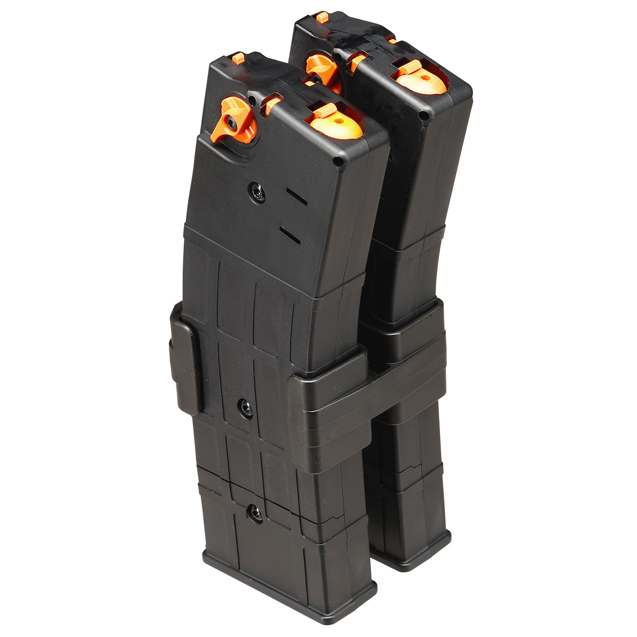 T4E TC 68 / P2P HDC 68 CO2 RAM Gewehr Magazin-Verbinder / Mag-Coupler f. 2 Magazine schwarz Bild 5