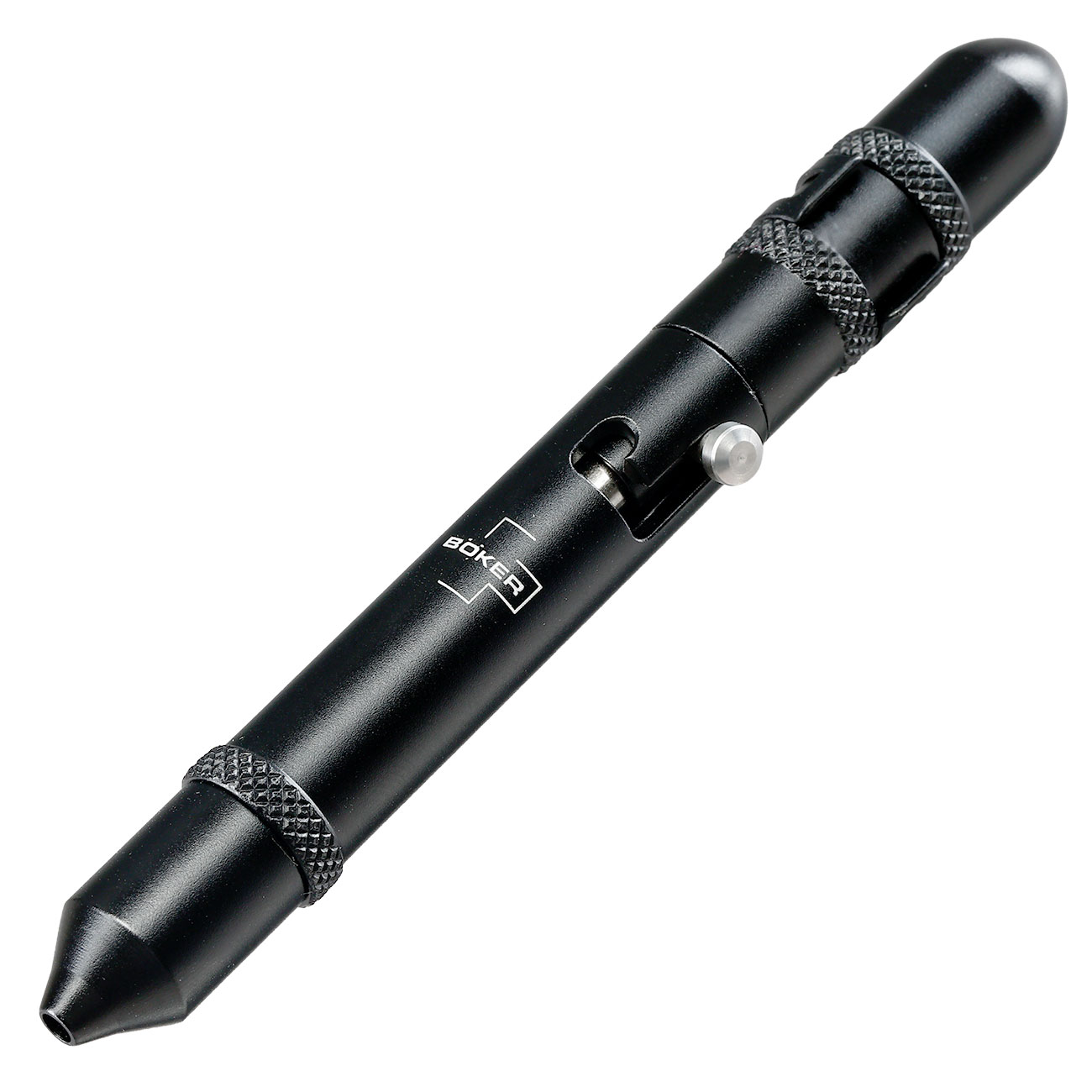Bker Plus Tactical Aluminium Bit Pen mit T6 / T8 Wechsel-Bit schwarz Bild 1