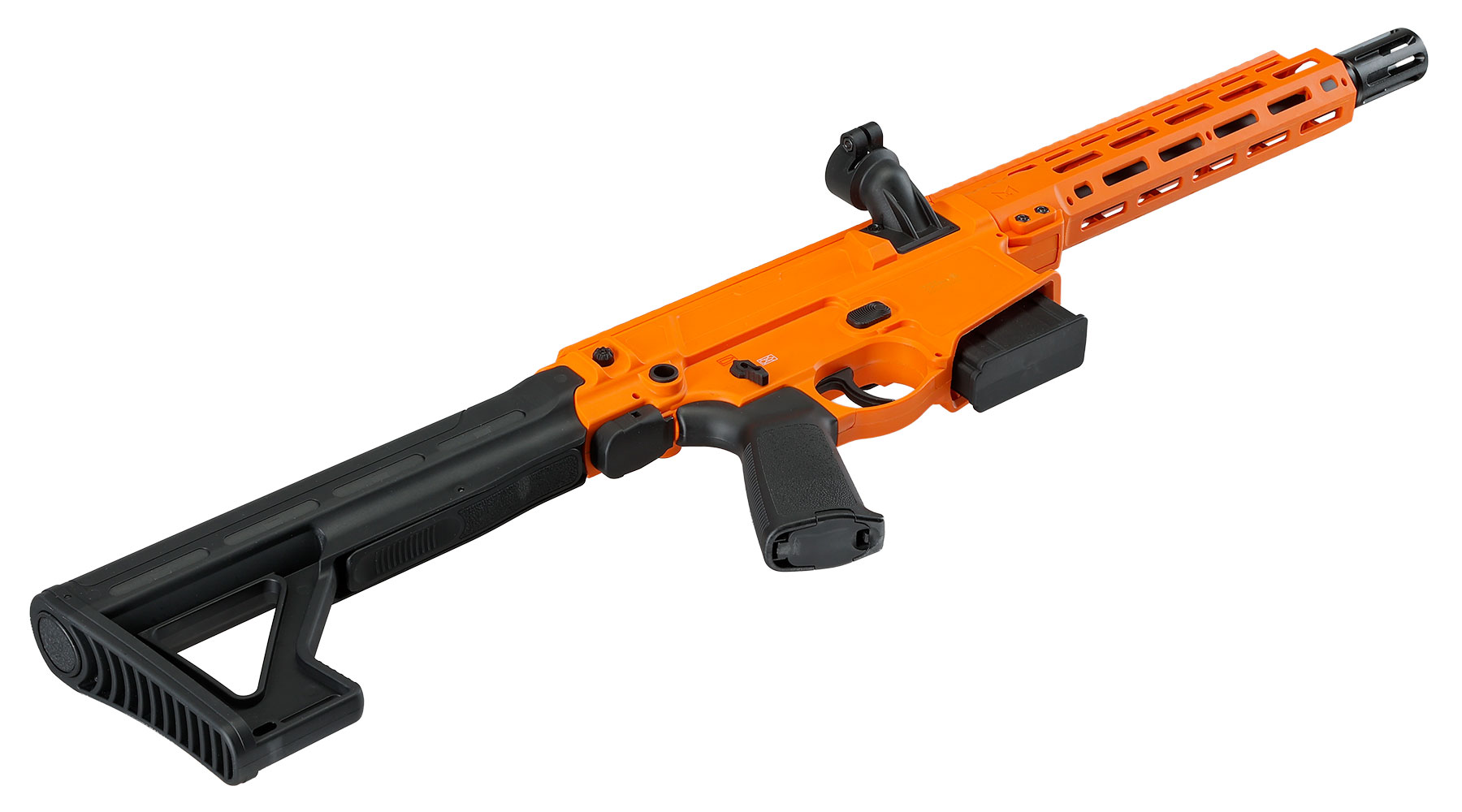P2P HDC 68 CO2 RAM MagFed Home Defence Carbine Gewehr Kal. .68 orange / schwarz Bild 10