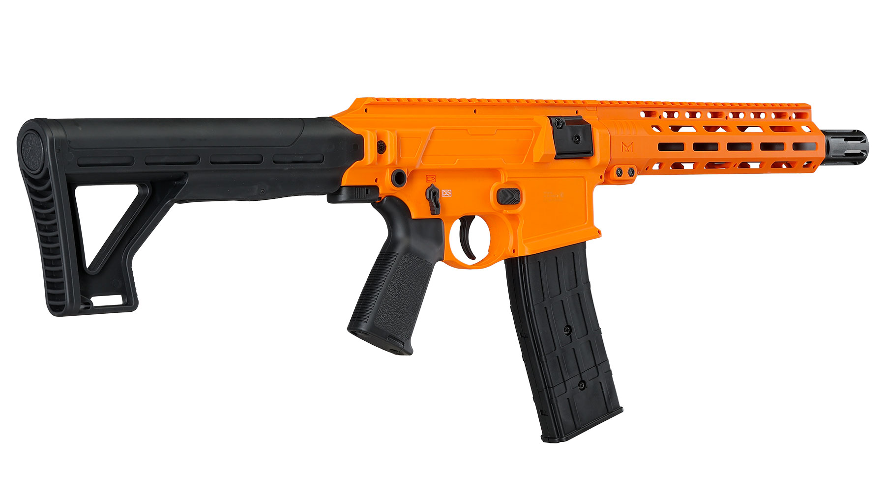 P2P HDC 68 CO2 RAM MagFed Home Defence Carbine Gewehr Kal. .68 orange / schwarz Bild 5