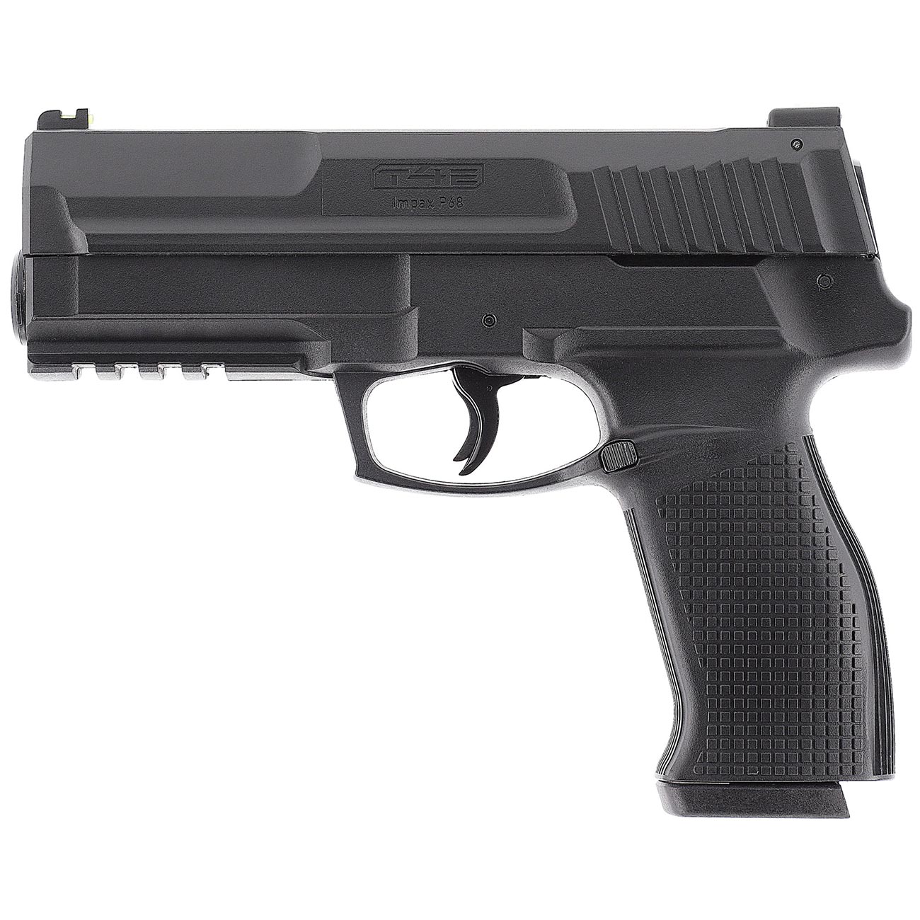 T4E Impax P68 CO2-RAM Pistole Kal. .68 im Komplettset mit Softkoffer schwarz Bild 1