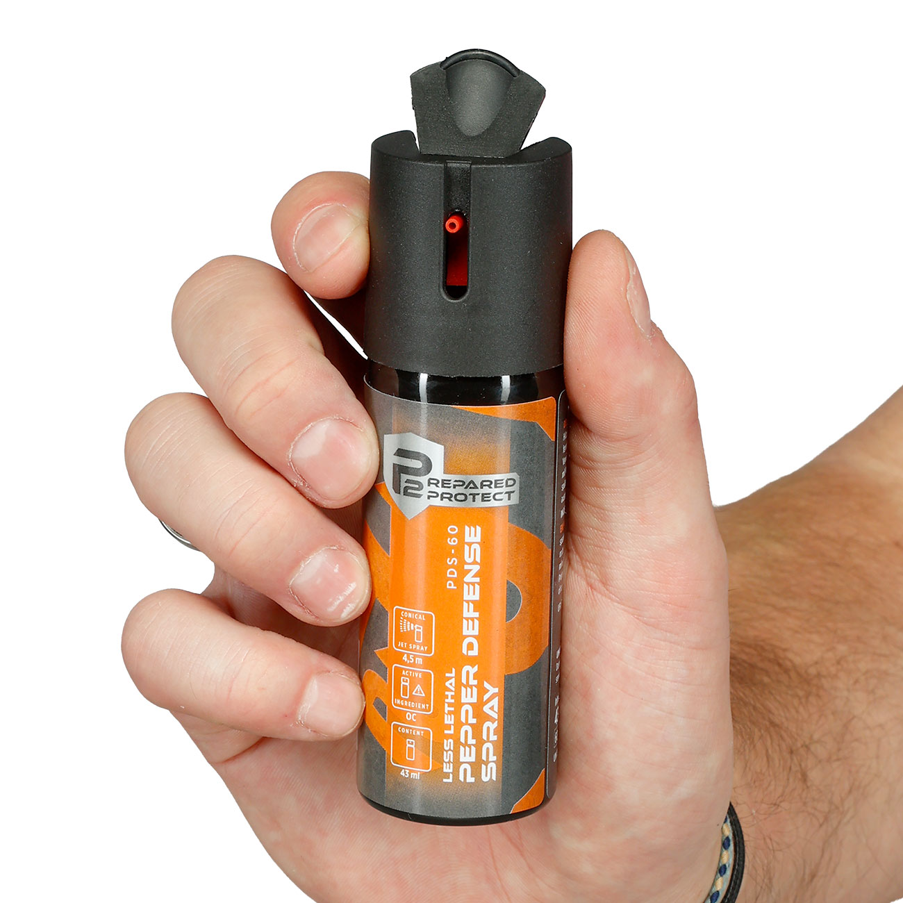 P2P PDS-60 Pepper Defence Pfefferspray mit konischem Strahl 43 ml Bild 7