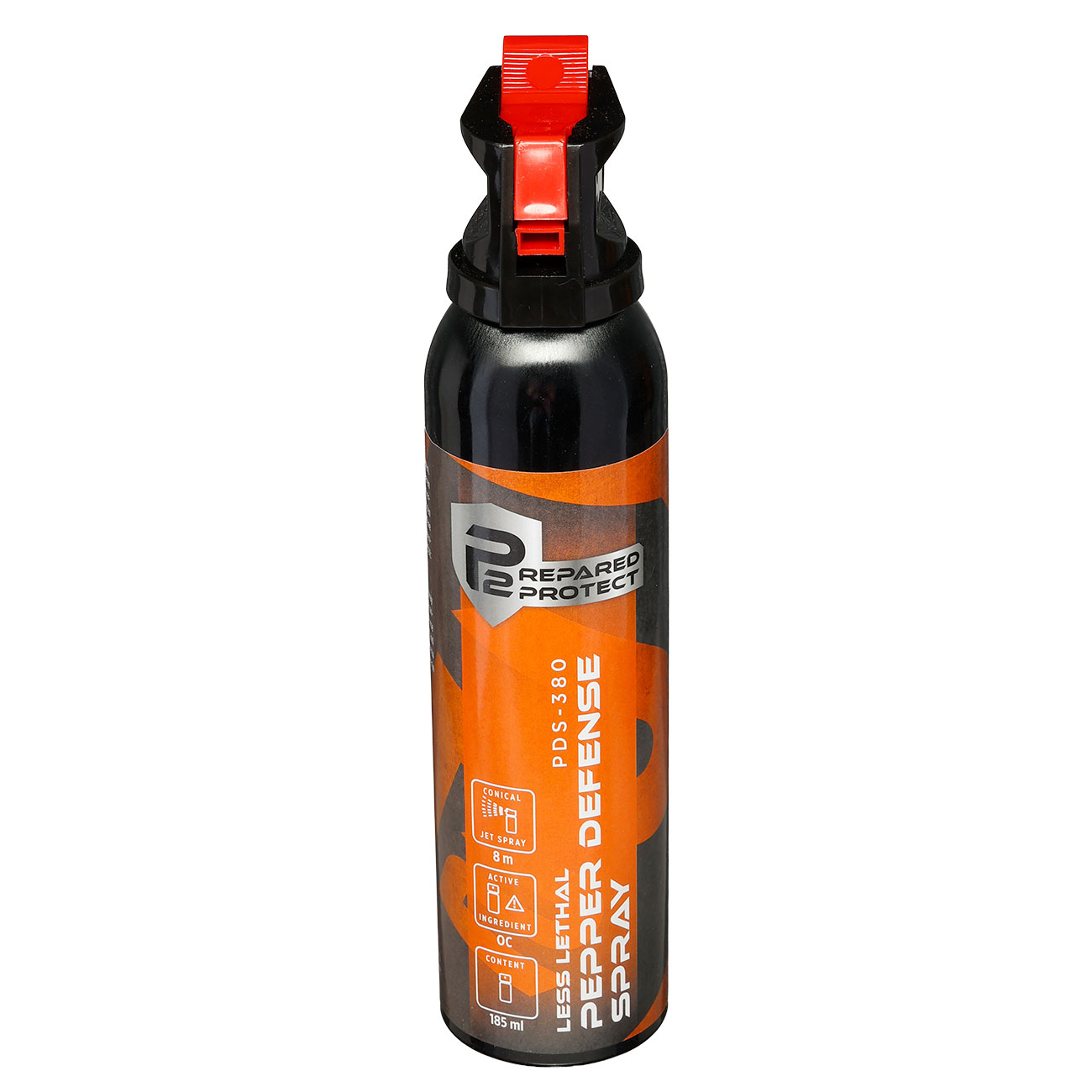 P2P PDS-380 Pepper Defence Pfefferspray mit konischem Strahl 185 ml