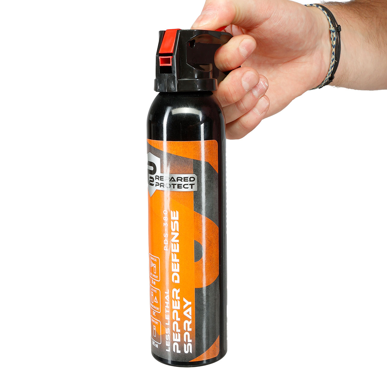 P2P PDS-380 Pepper Defence Pfefferspray mit konischem Strahl 185 ml Bild 2