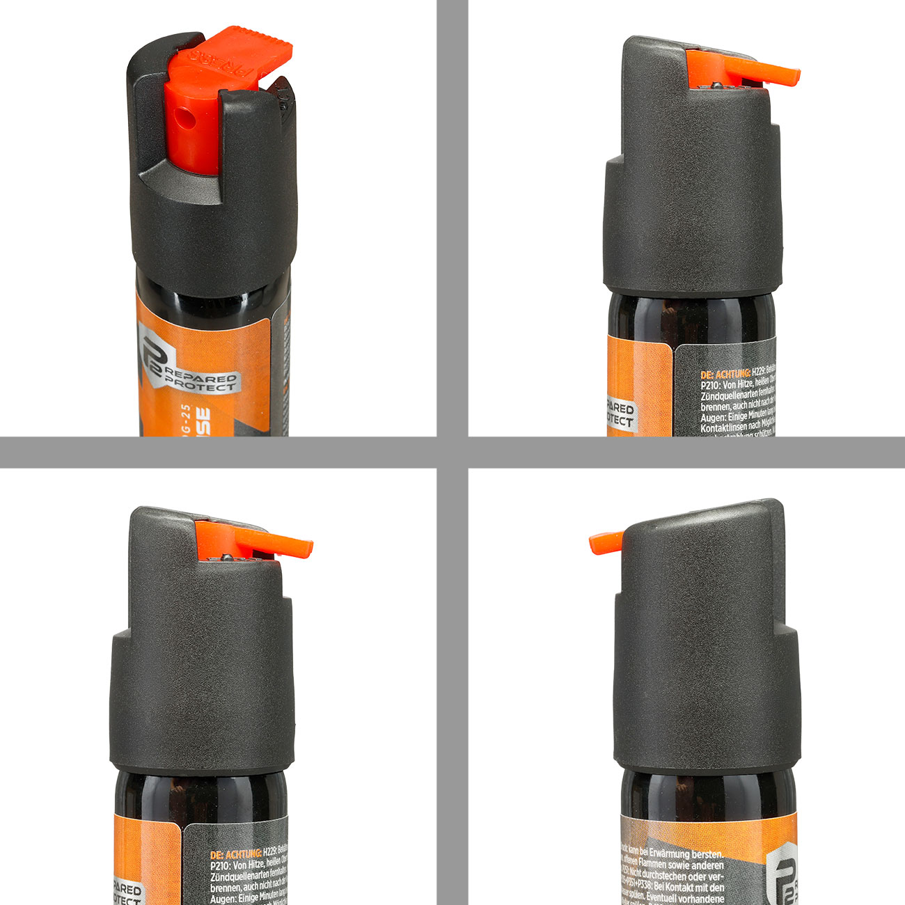 P2P PDG-25 Pepper Defence Pfeffergel-Spray mit ballistischem Strahl 12 ml Bild 3