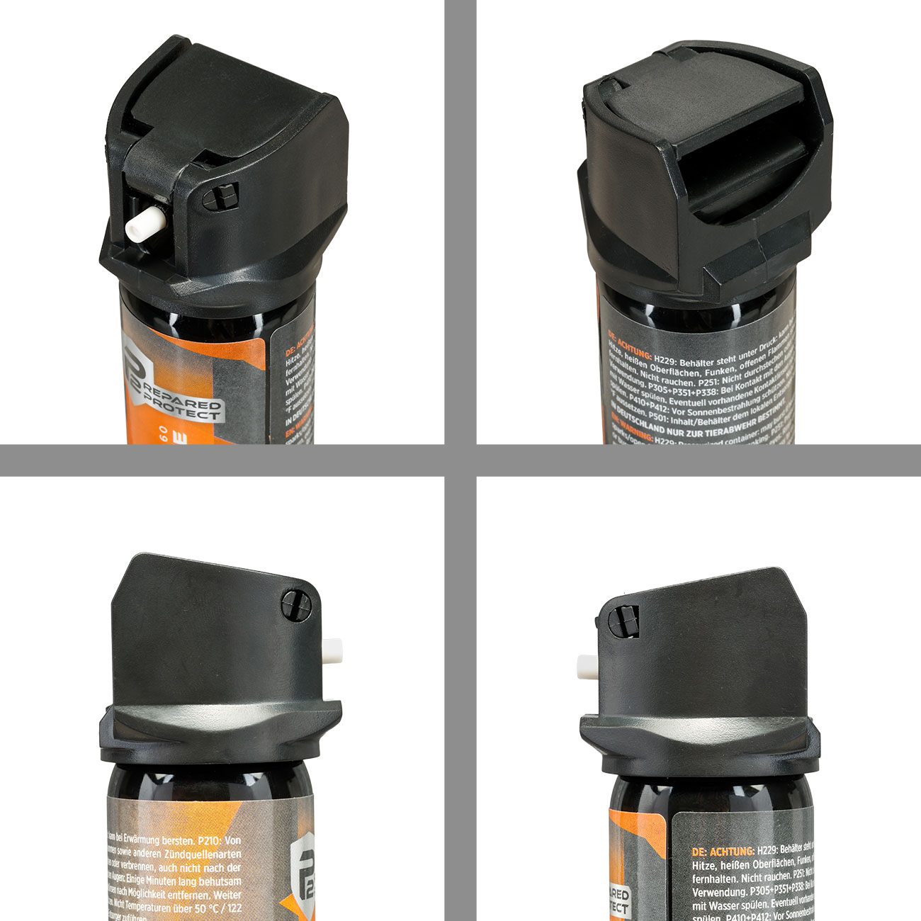 P2P PDG-60 Pepper Defence Pfeffergel-Spray mit ballistischem Strahl 38 ml Bild 3