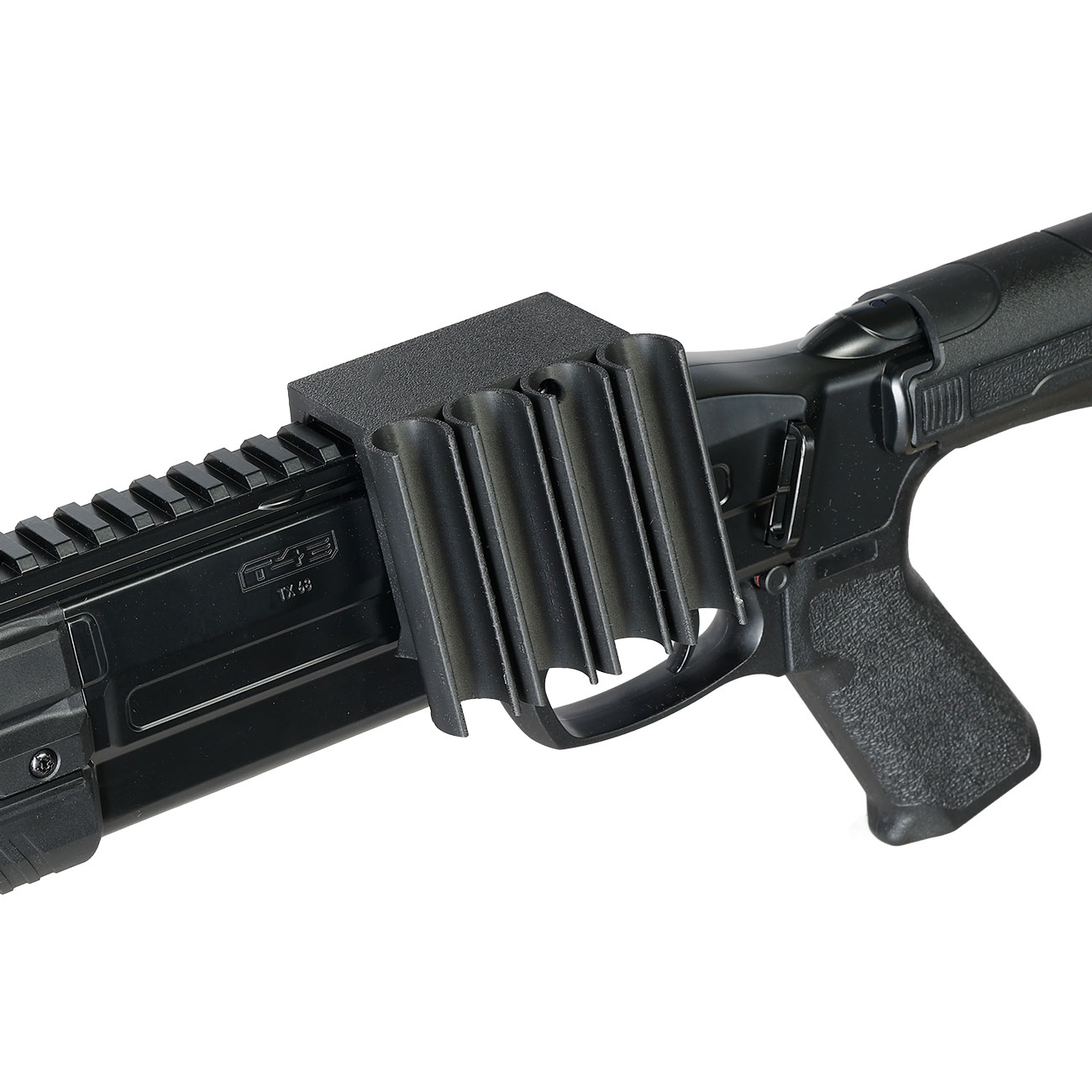 Munitionshalter Exclusive Ammo Holder 16 Balls schwarz f. HDX68 / TR68 / HDB68 / TB68 CO2 RAM Shotgun Kal. .68 Bild 3