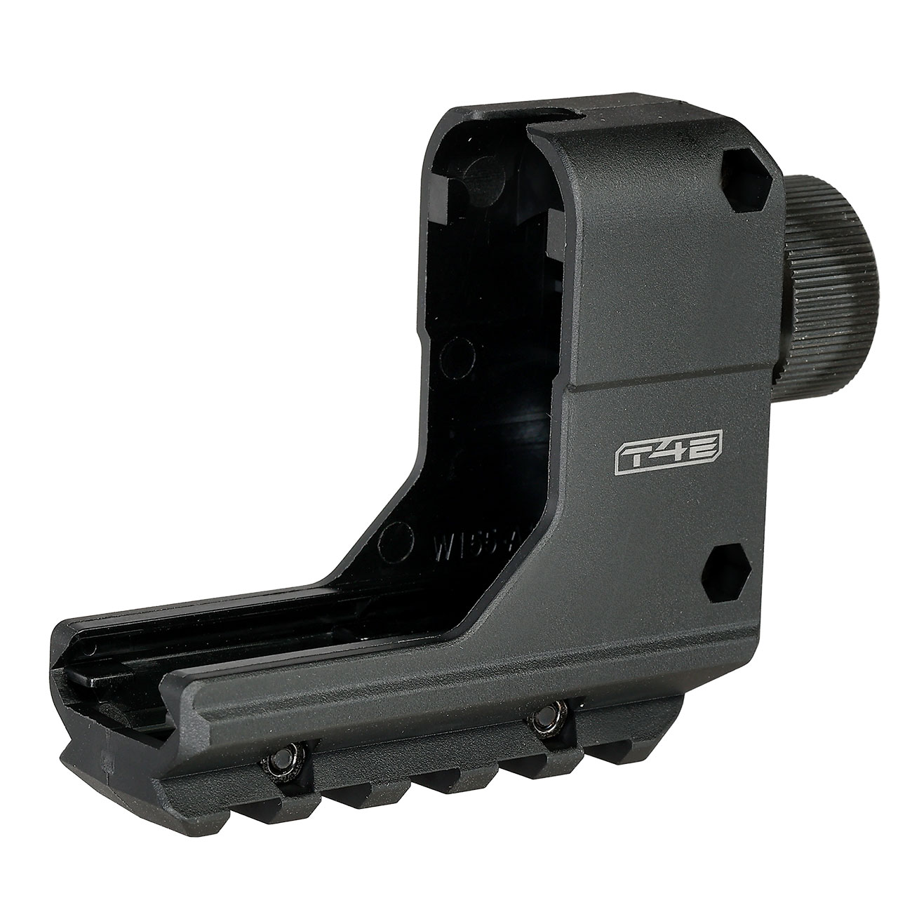 T4E Muzzle Attachment Carrier M�ndungsadapter mit Gewinde f�r TR 50 / HDR 50 Gen1 / Gen2 CO2 Revolver schwarz Bild 1