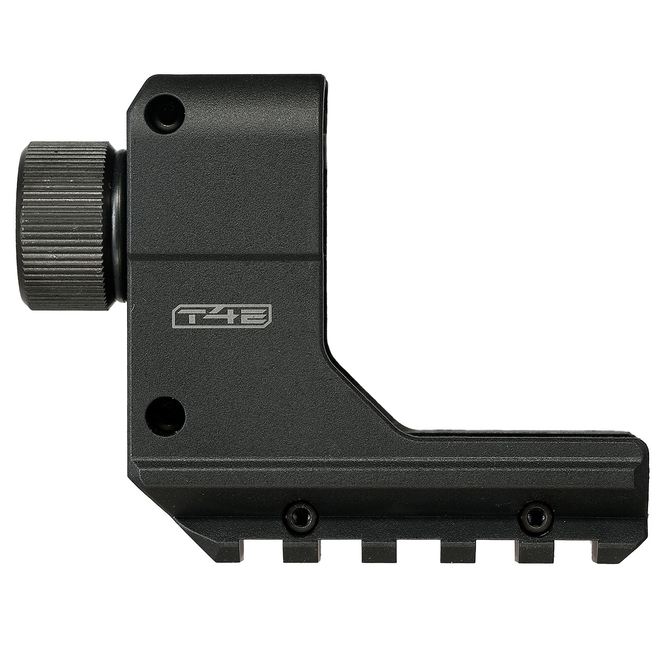 T4E Muzzle Attachment Carrier M�ndungsadapter mit Gewinde f�r TR 50 / HDR 50 Gen1 / Gen2 CO2 Revolver schwarz Bild 2
