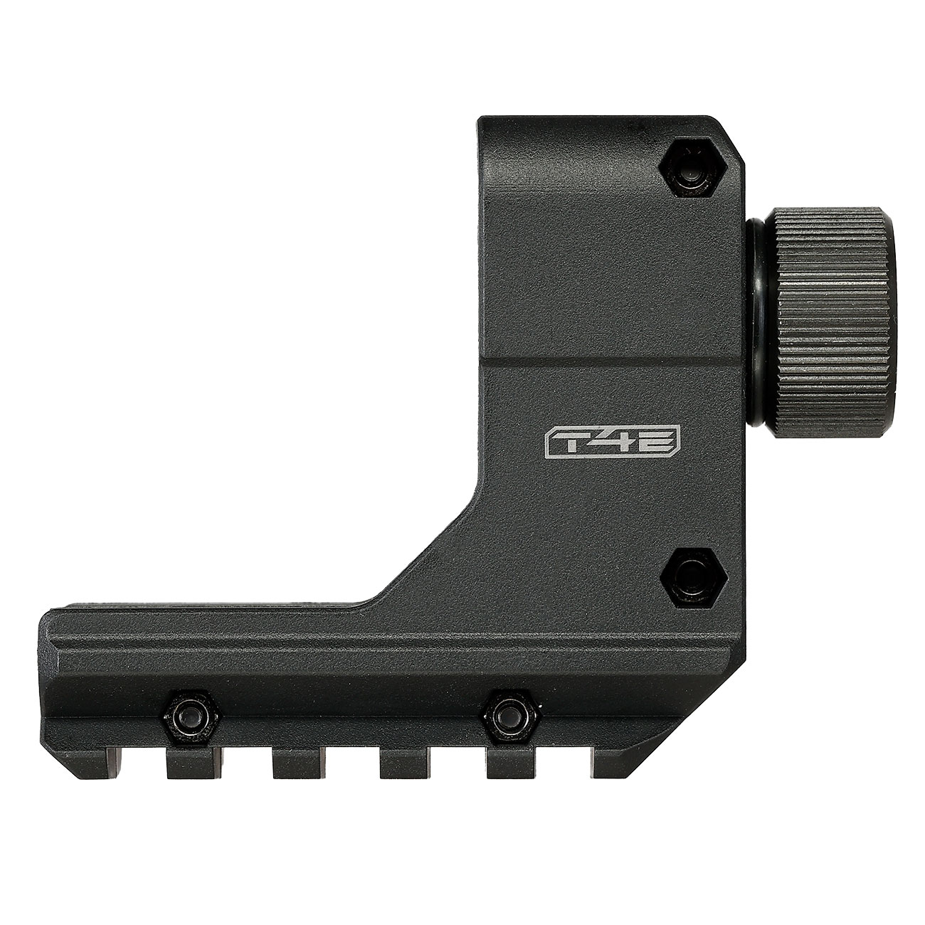 T4E Muzzle Attachment Carrier M�ndungsadapter mit Gewinde f�r TR 50 / HDR 50 Gen1 / Gen2 CO2 Revolver schwarz Bild 3
