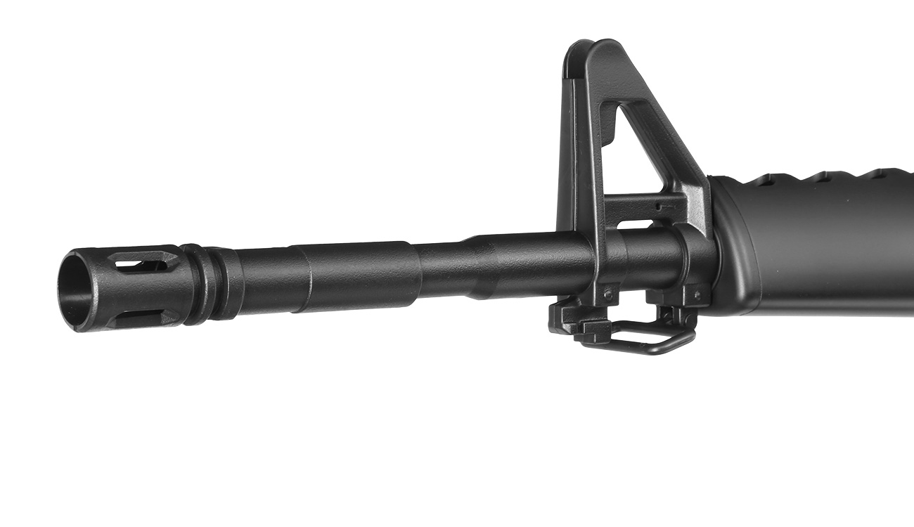 Well M16A1 Rifle Springer Softair 6mm BB schwarz Bild 5