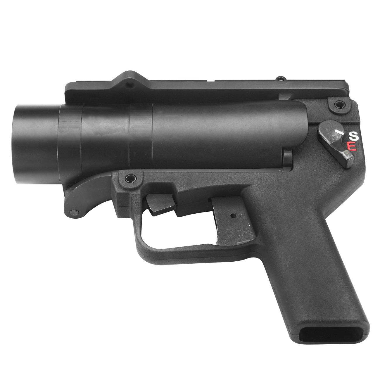 Mad Bull AGX 40mm Vollmetall Airsoft Pistolen-Launcher schwarz Bild 4
