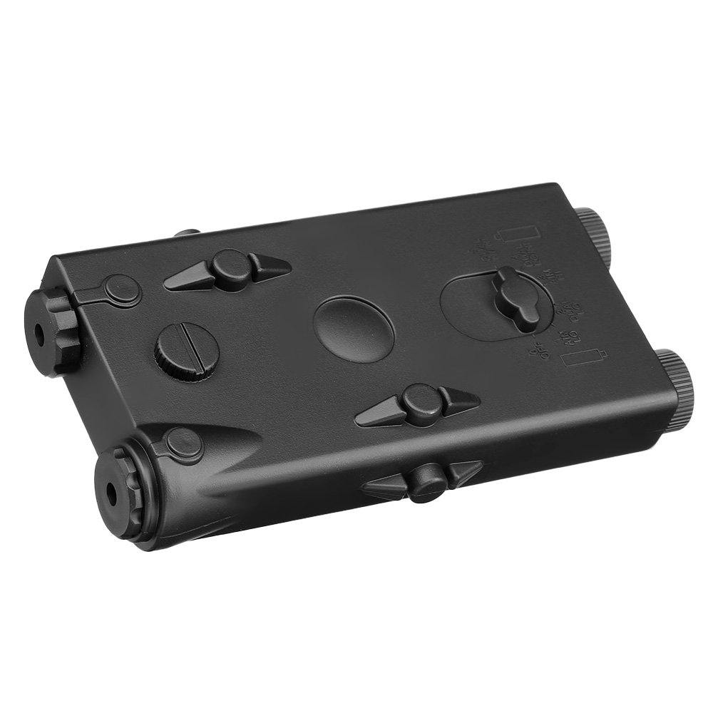 ICS AN / PEQ2 Akkubox / Battery Box f. 20 - 22mm Schienen schwarz