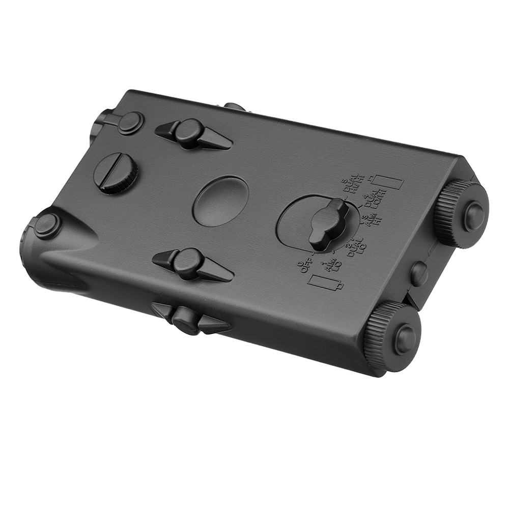 ICS AN / PEQ2 Akkubox / Battery Box f. 20 - 22mm Schienen schwarz Bild 1