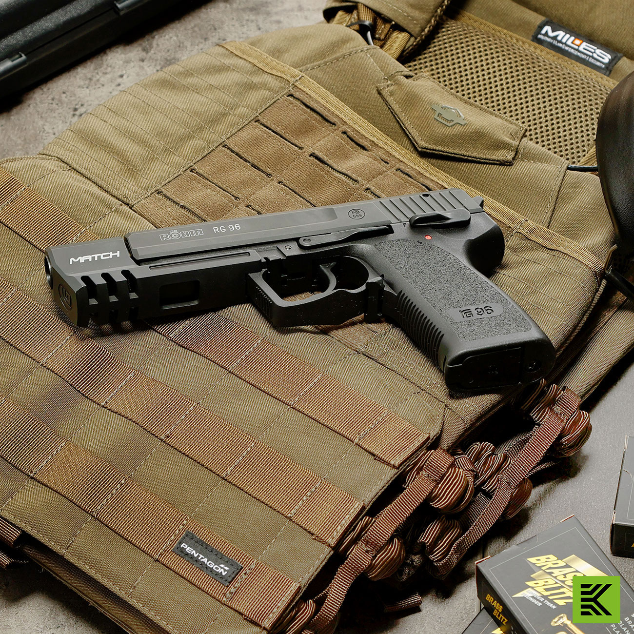 Rhm RG 96 Match Schreckschuss Pistole 9mm P.A.K. Bild 1