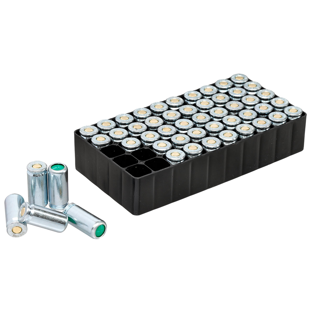 GSG-9 Bullet 9mm P.A.K. Platzpatronen, 50 Stck Bild 6
