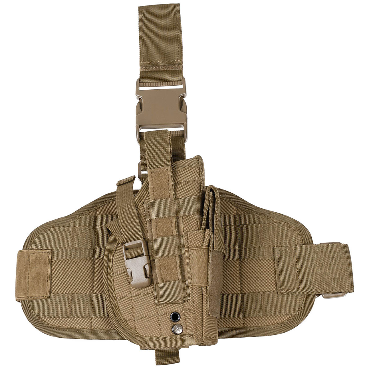 Pistolenbeinholster Molle MFH, coyote