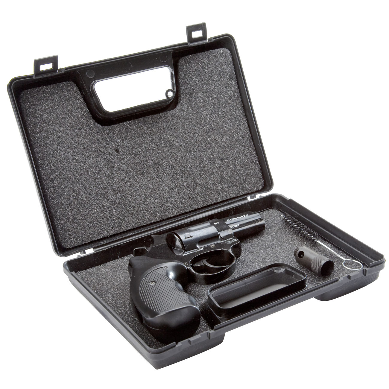EKOL Viper Compact 2,5 Zoll Schreckschuss-Revolver 9mm R.K. brniert Bild 4
