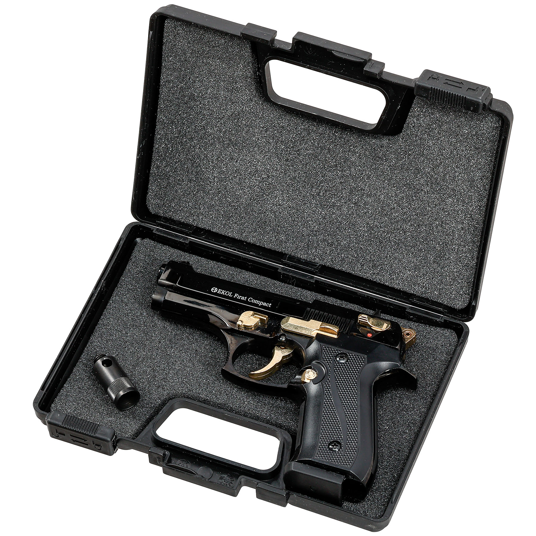 Ekol Firat Compact Schreckschuss Pistole Kal. 9 mm P.A.K. schwarz / gold Bild 3