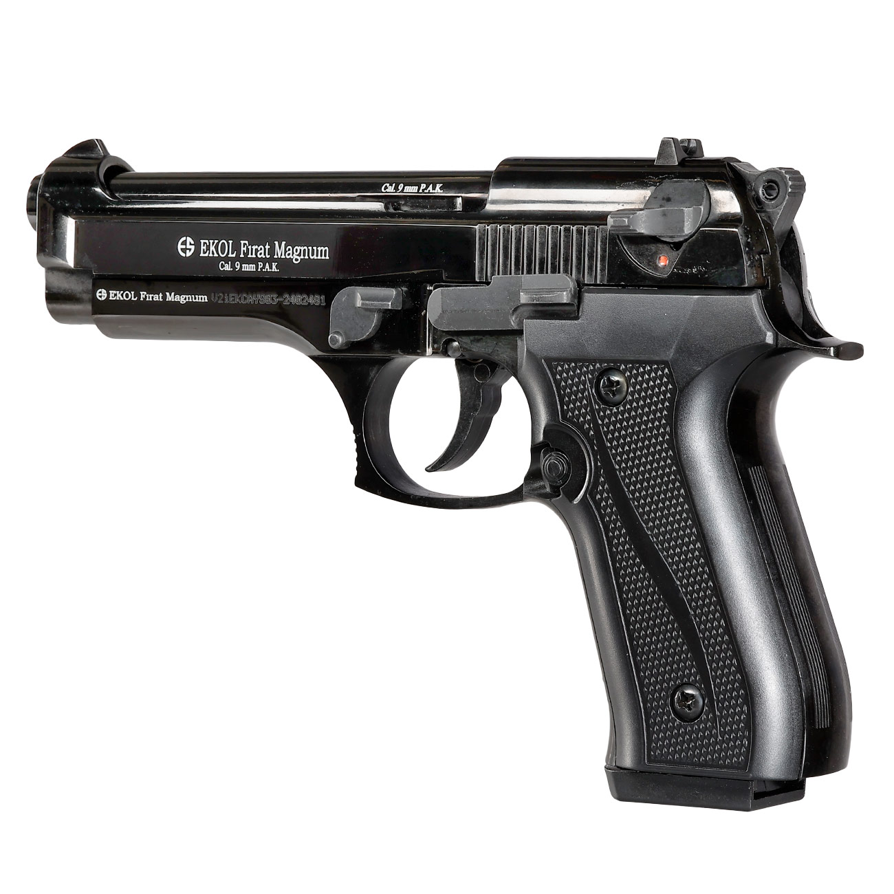 Ekol Firat Magnum Schreckschusspistole Kal. 9mm P.A.K. Vollmetall brniert Bild 7