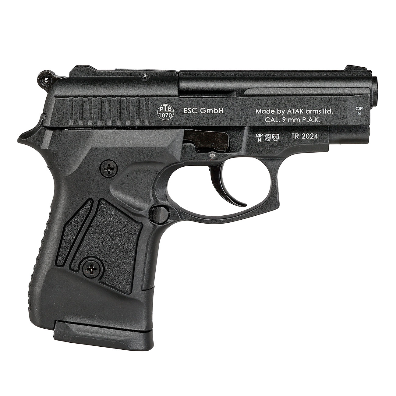 Zoraki 914 brniert Schreckschuss Pistole 9mm P.A.K. Bild 3