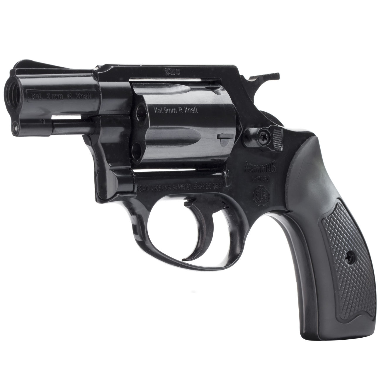 Weihrauch HW 37 Schreckschuss Revolver brüniert 9mm R.K. Bild 6