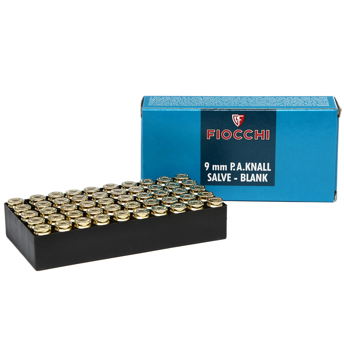 Fiocchi Platzpatronen 9mm P.A.K. 50 Schuss