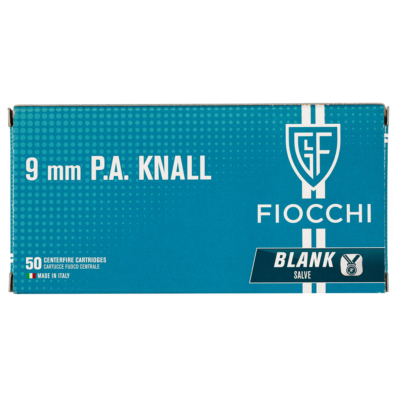 Fiocchi Platzpatronen 9mm P.A.K. 50 Schuss Bild 4