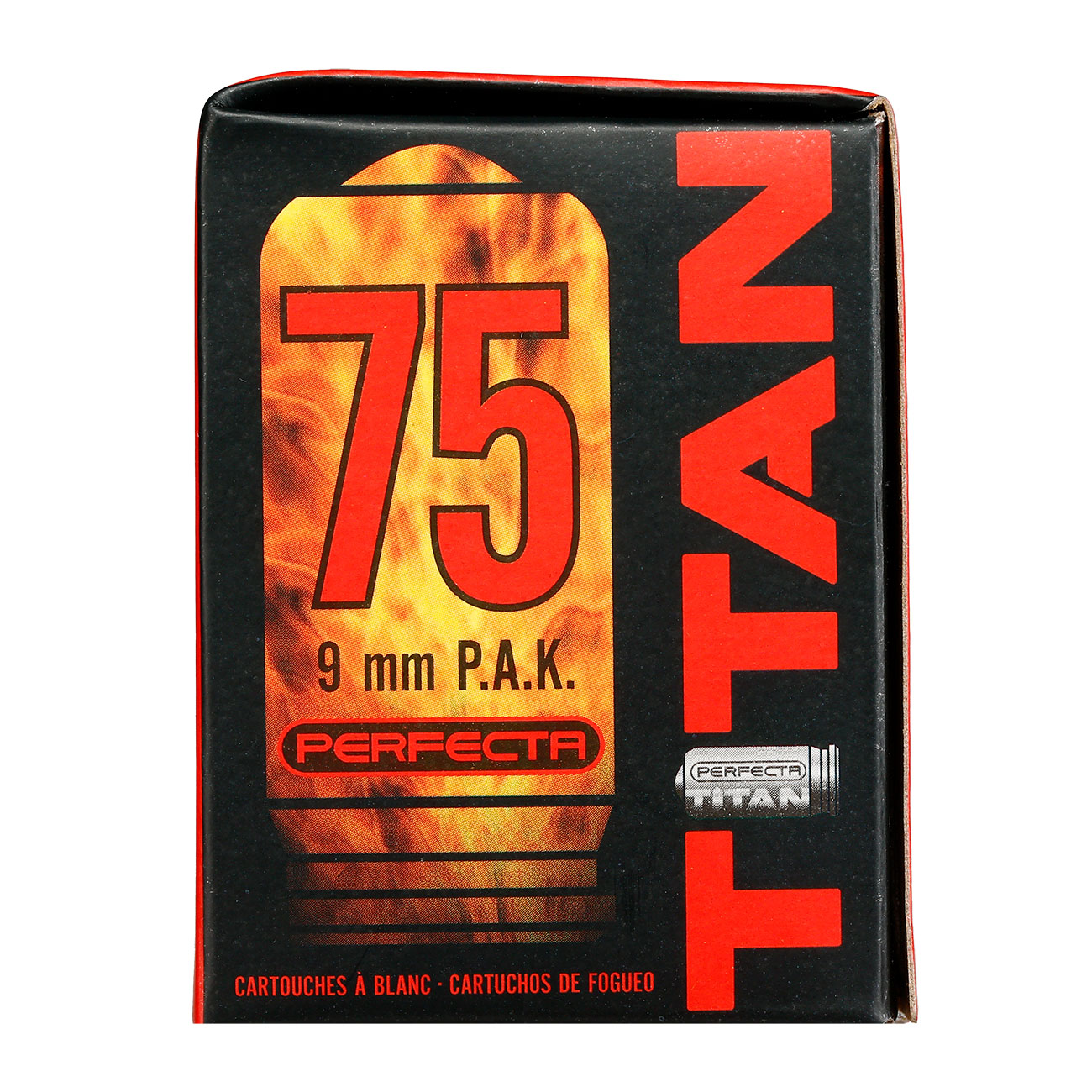 Perfecta Titan Knallpatronen 9mm P.A.K. 75 Stck Bild 4