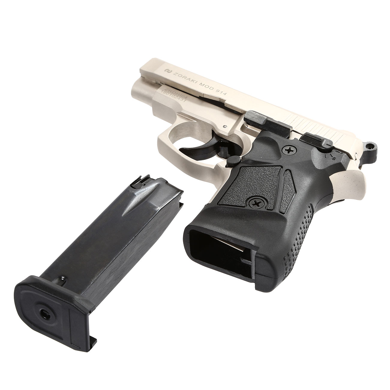 Zoraki 914 satina Schreckschuss Pistole 9mm P.A.K Bild 1
