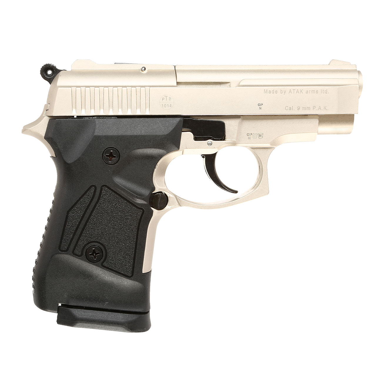 Zoraki 914 satina Schreckschuss Pistole 9mm P.A.K Bild 1
