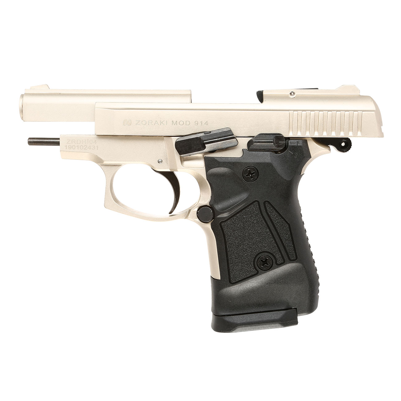 Zoraki 914 satina Schreckschuss Pistole 9mm P.A.K Bild 1