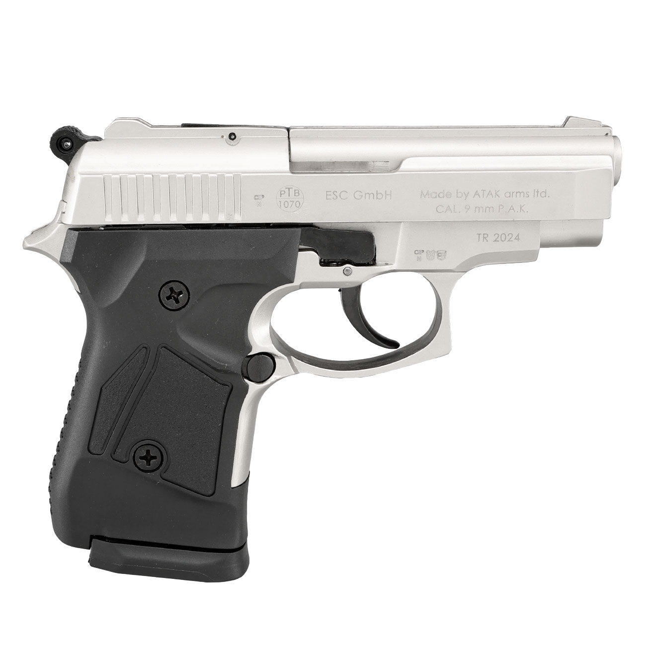 Zoraki 914 satina Schreckschuss Pistole 9mm P.A.K Bild 3