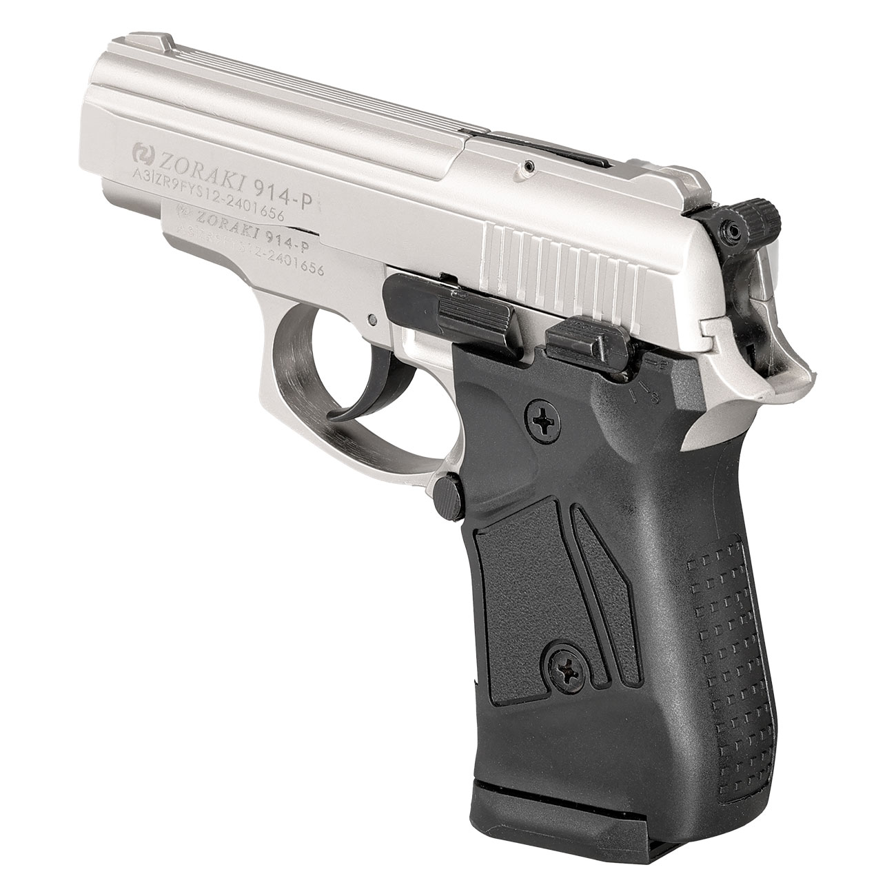 Zoraki 914 satina Schreckschuss Pistole 9mm P.A.K Bild 7