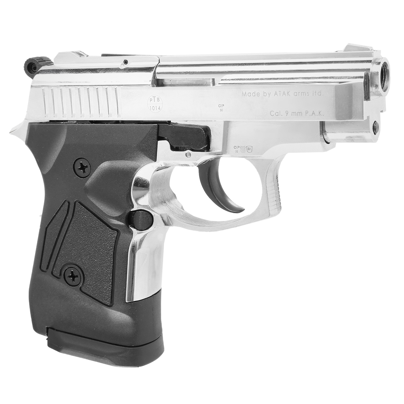 Zoraki 914 chrom Schreckschuss Pistole 9mm P.A.K. Bild 1