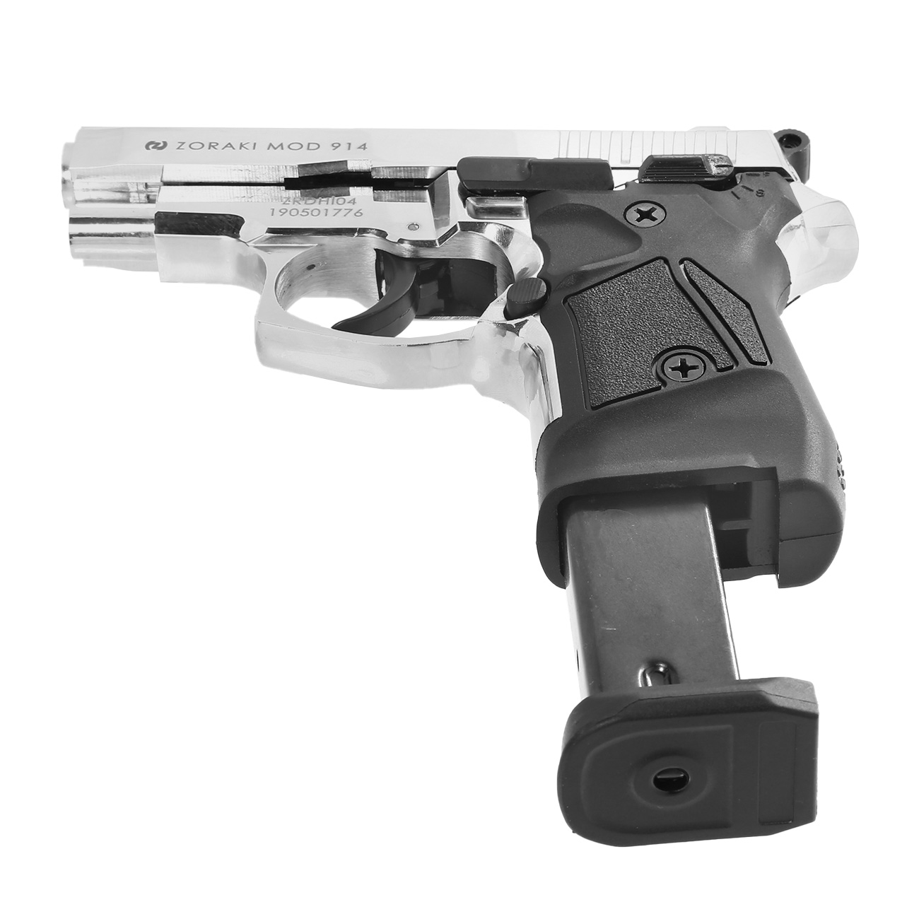 Zoraki 914 chrom Schreckschuss Pistole 9mm P.A.K. Bild 1
