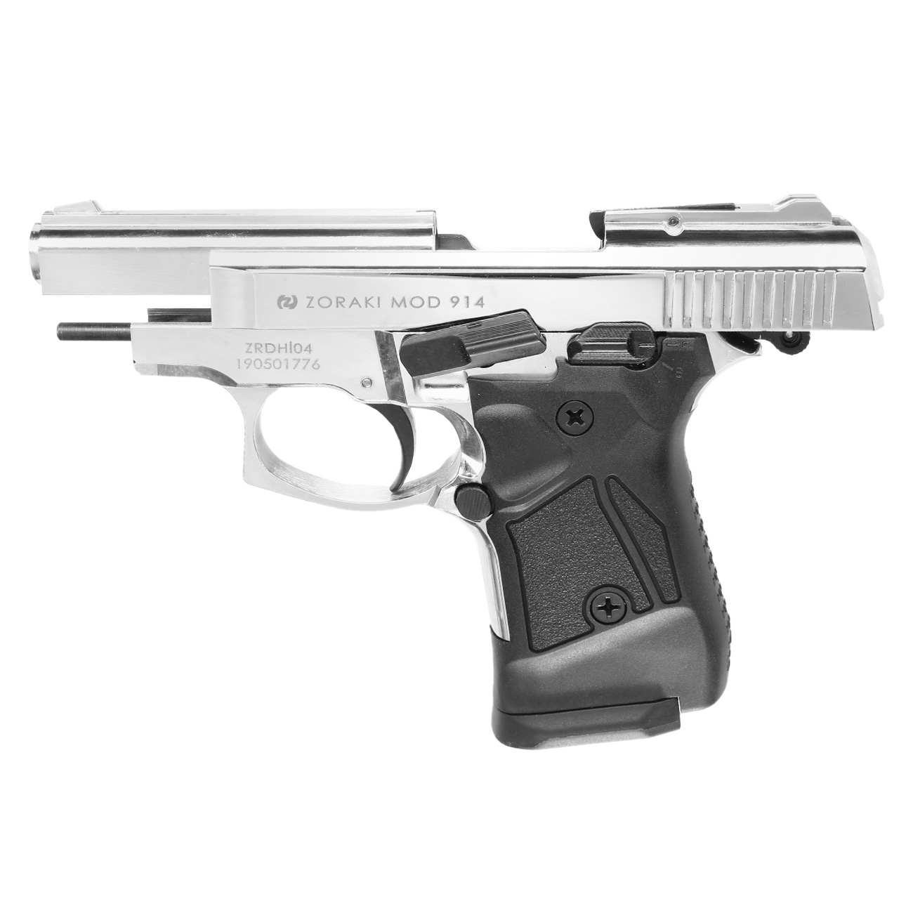 Zoraki 914 chrom Schreckschuss Pistole 9mm P.A.K. Bild 1