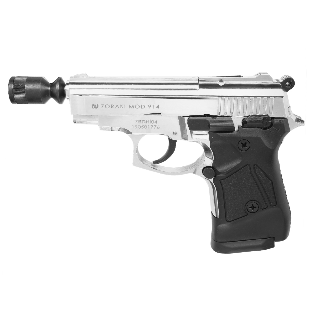 Zoraki 914 chrom Schreckschuss Pistole 9mm P.A.K. Bild 1
