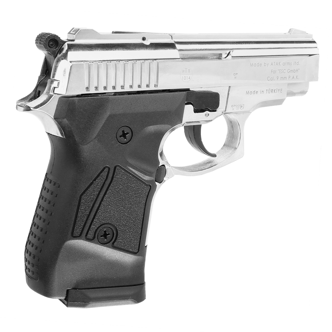 Zoraki 914 chrom Schreckschuss Pistole 9mm P.A.K. Bild 1