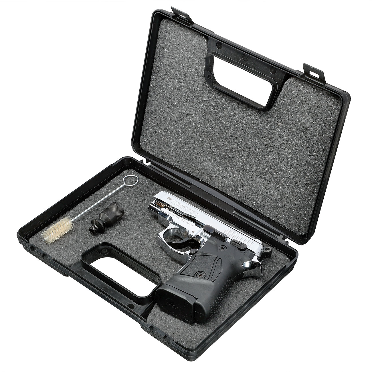 Zoraki 914 chrom Schreckschuss Pistole 9mm P.A.K. Bild 4