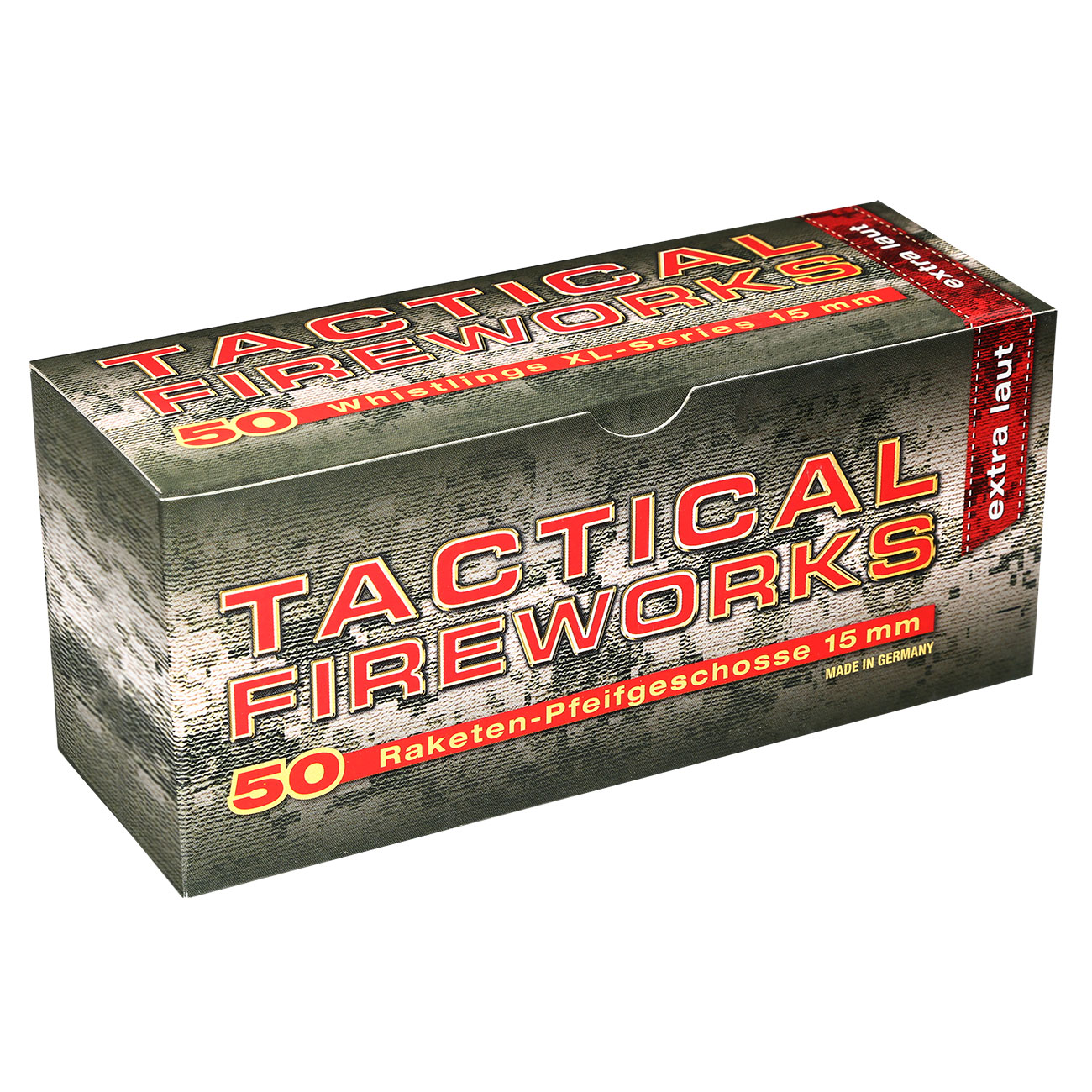 Pfeifpatronen Tactical Fireworks 50 Stück für Schreckschusswaffen Bild 1