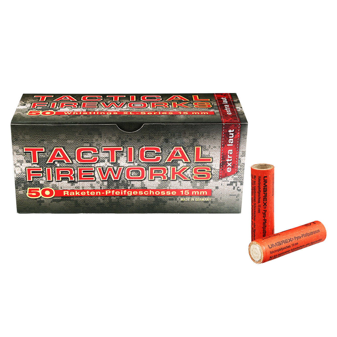 Pfeifpatronen Tactical Fireworks 50 Stck fr Schreckschusswaffen Bild 2