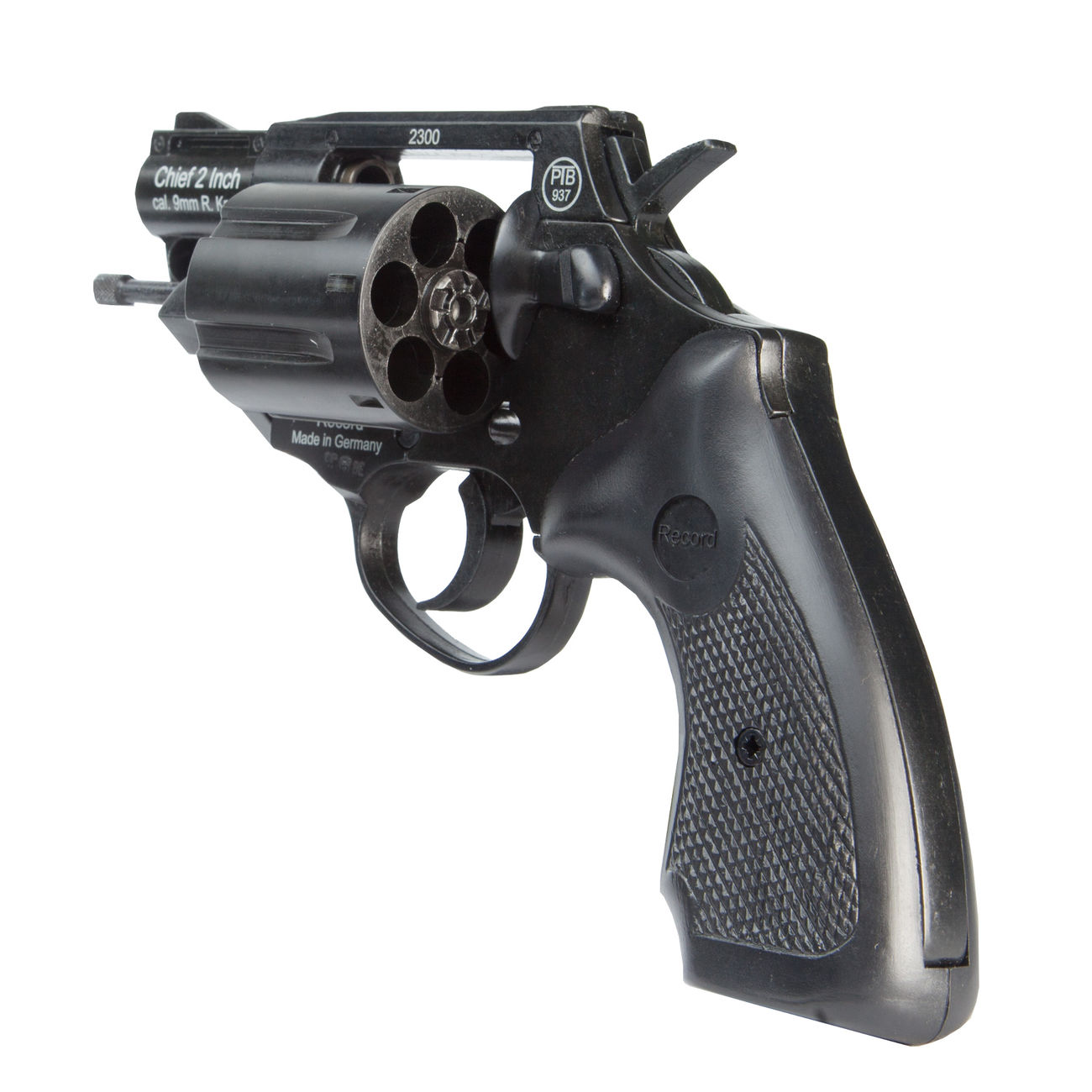 Record Modell Chief Schreckschuss Revolver 2 Inch Kal. 9mm schwarz Bild 1