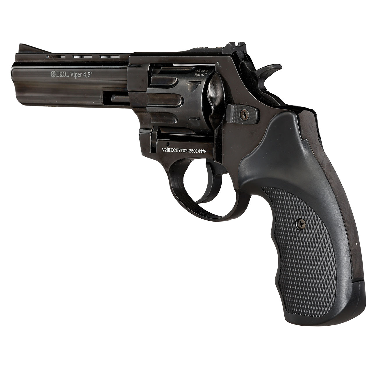 Ekol Viper 4,5 Zoll Schreckschuss Revolver br�niert Kal. 9 mm R.K. Bild 5