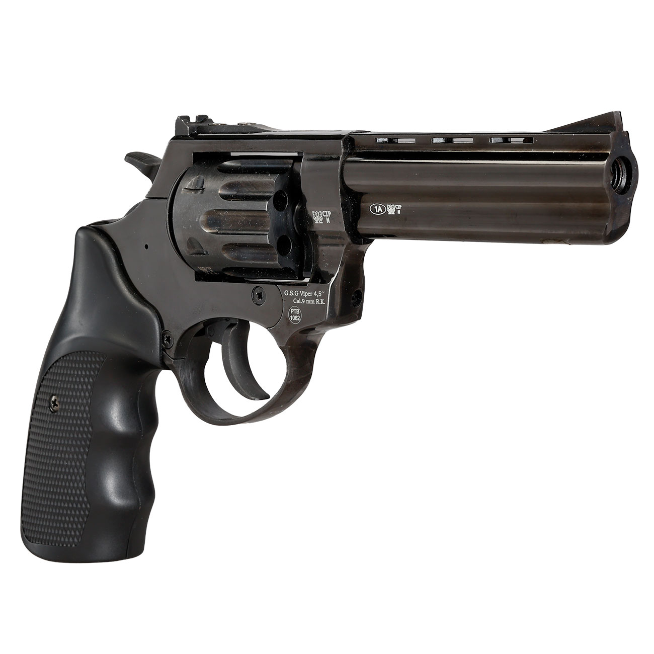 Ekol Viper 4,5 Zoll Schreckschuss Revolver br�niert Kal. 9 mm R.K. Bild 7