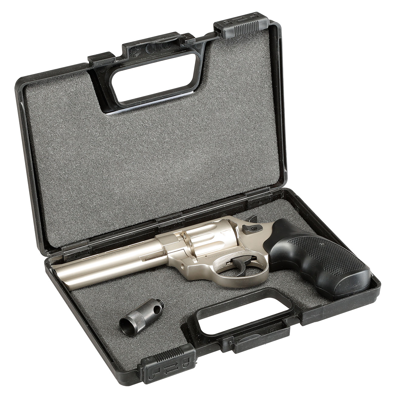 Ekol Viper 4,5 Zoll Schreckschuss Revolver vernickelt 9 mm R.K. Bild 4